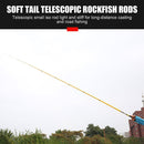 Casting Spinning Fishing Rod 1.8-3.0m Telescopic Rock Hard Pole (2.1m) Newly
