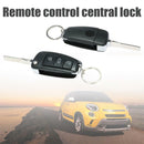 3-button Remote Control Locks Kit Keyless Entry Car Alarm System &2 Flip Key Fob