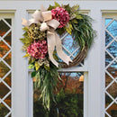 Spring Home Decor Garden Simulation Door Hanging Garlands Wreath Ornaments
