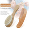 40pcsWooden Shampoo Bath Wool Brush Soft Skin Care Cleaning Brush Care Tool