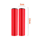 Mountain Bike Handlebar Grips Cover Soft Bicycle Handle Grips Set (Red) Newly