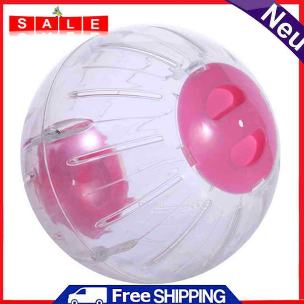 Rodent Mice Running Ball Hamster Exercise Small Pet Funny Toys (Pink 12cm)