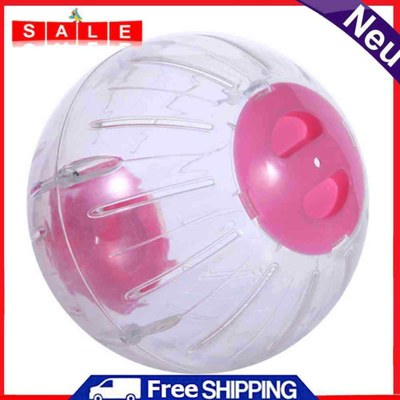 Rodent Mice Running Ball Hamster Exercise Small Pet Funny Toys (Pink 12cm)