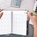2022 Planner - Academic Weekly & Monthly Planner with Blank Pages (Brown)