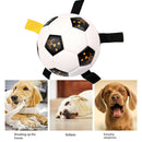 Funny Interactive Puppy Palying Ball Toys Rubber Dogs Chewing Training Ball