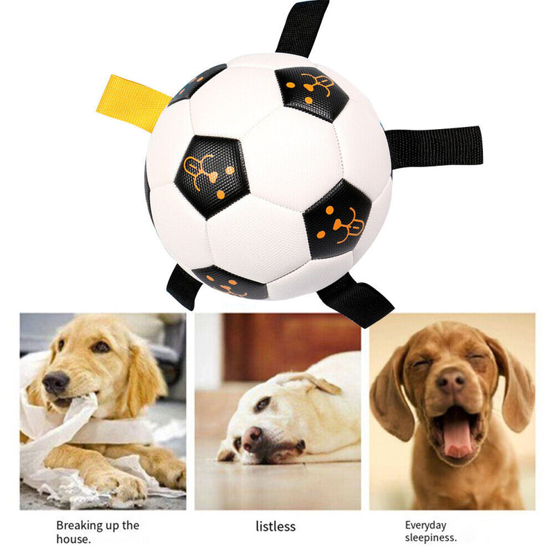 Funny Interactive Puppy Palying Ball Toys Rubber Dogs Chewing Training Ball
