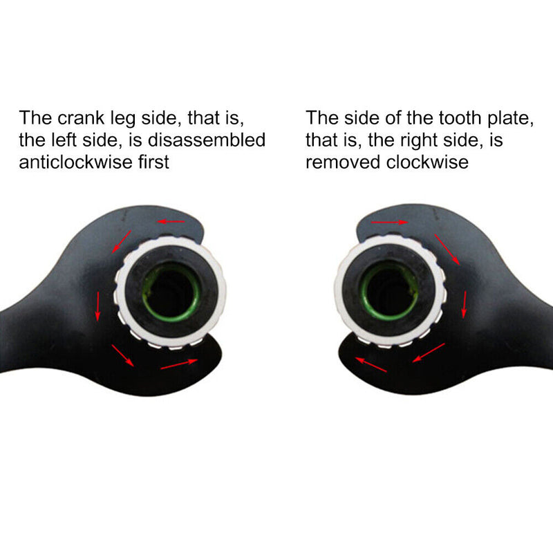 Mountain Bike Axis Wrench Bottom Bracket Bicycle Crankset Install Spanner