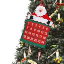Claus Family Wall Pendant Xmas Countdown Calendar Christmas Advent Calendar