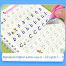4 Books Calligraphy Handwriting Copybook Set Kids Writing English Lettering