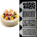 Decorating Cake Mold Crocodile Pattern Embossing Mould Leopard Grain