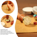 Retro Envelope Various Patterns Sealing Wax Copper Stamp Custom Supply (B)