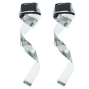 2pcs Gym Lifting Wrist Straps Anti-slip Hand Wraps for Powerlifting (Grey) Newly