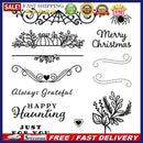 Blessing Metal Cutting Die Transparent Seal Embossing Stencil Decorative Craft