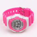 Multifunction Waterproof Sport Electronic Digital Wrist Watch (Hot Pink)
