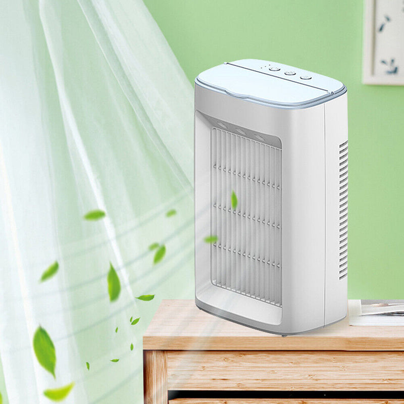 USB Mini Cooling Fan Air Purifier Desktop Humidifier Summer Air Conditioner