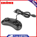 Asiprop 16-Bit Gamepad Wired Game Handle Controller Joystick Game Console for