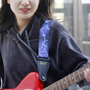 Printed Electric Bass Guitar Belt Universal Acoustic Guitar Shoulder Strap Sling