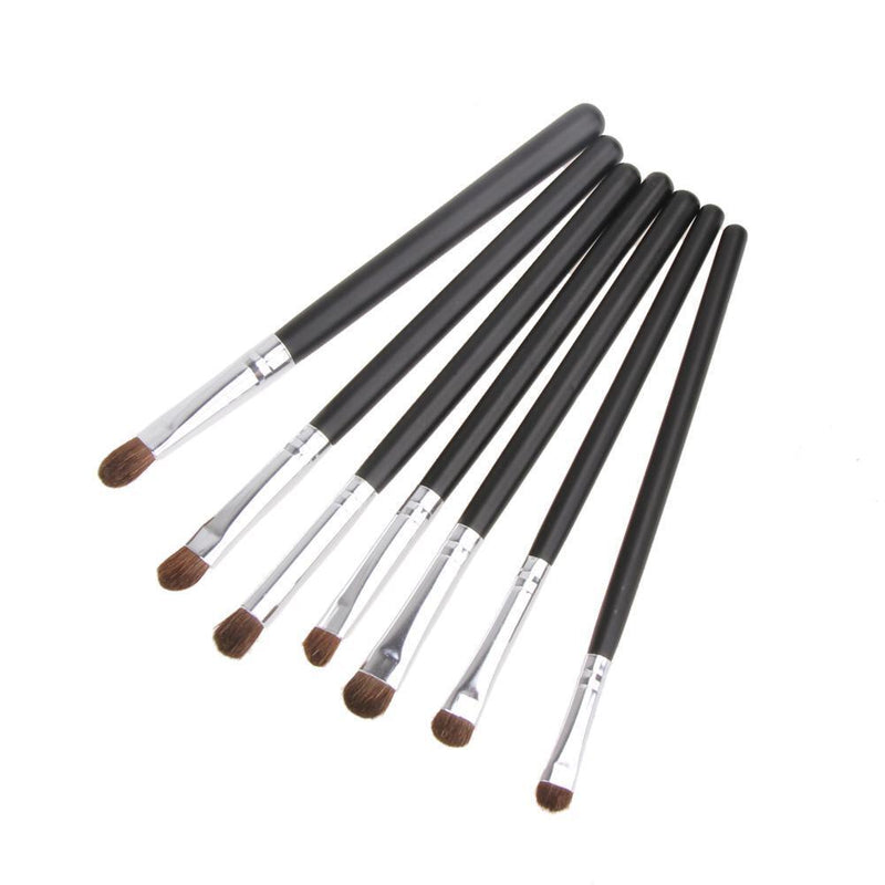 7pcs Pro Eyesshadow Brushes Eye Shader Makeup Cosmetic Foundation Brush Tool Set