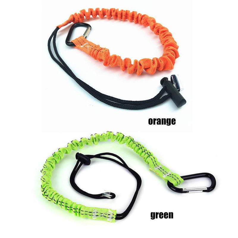 Bicycle Elastic Leash Belt Nylon Parent-Child MTB Bike Towing Rope (Orange)