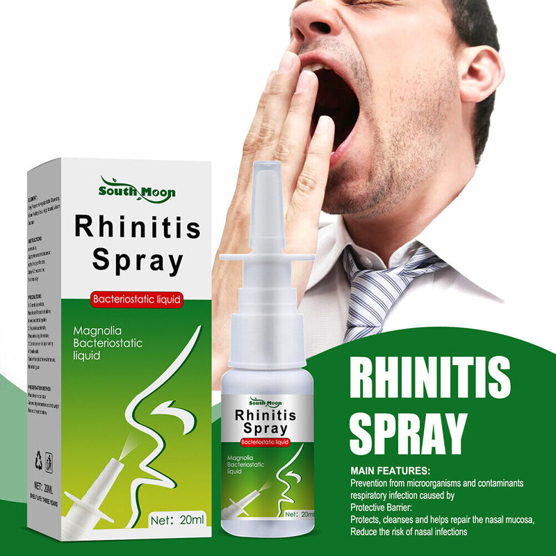Traditional Herbal Nasal Spray Anti-Snoring Solution Protect Repair Nasal Mucosa