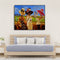 Painting By Numbers DIY Kit Gossip Women Hand Painted Canvas Oil Art Picture