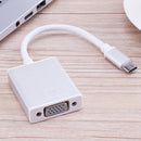 USB-3.1 Typ C USB-C zu VGA Konverter Adapter-Kabel für Macbook 12 Zoll