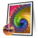 5D DIY Full Round Drill Diamond Paint Swirl Mosaic Rhinestone Drawing Picture