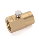 with Bleed Valve TR21-4 to W21.8-14 Cylinder Refill Adaptor For Sodastream