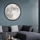 Moon Mirror Lamp Moonlight Wall Decor Bedroom Bedside Night Lights (50cm) Newly