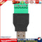USB2.0 Male to 5pin Screw Terminal Connector Apdater with Shield Connector Newly