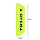 4pcs/set Car OPEN Reflective Tapes Warning Mark Reflective Open Notice Outdoor