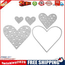 4pcs DIY Craft Cutting Dies Stencils Scrapbook Embossing Photo Album Cards