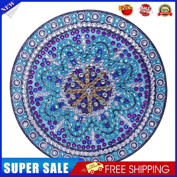 DIY Diamond Painting Mandala Round Coaster Cup Table Placemat (AA1059-7)