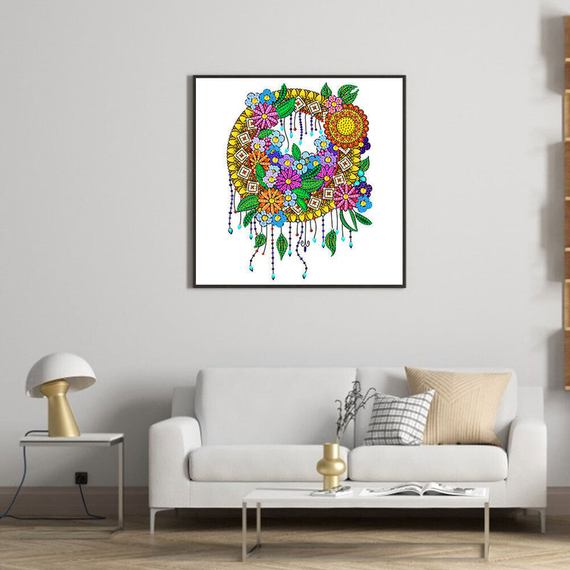 5D DIY Diamond Painting Kits Full Special Shape Drill Dream Catcher Mosaic