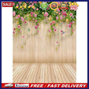 Wooden Planks Flower Photography Background Cloth Backdrop Photographic Props