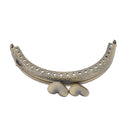 8.5cm Semicircular Metal Purse Frame Heart Kiss Clasp DIY Accessory(Bronze)