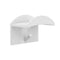 Adhesive Hat Hooks for Wall (Pack of 10) - Baseball Caps Hangers Rack (White)