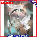 Diamond Painting 5D Full Round Drill Mosaic DIY Pigeon Dreamcatcher Ornament Kit