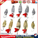 10pcs/pack Fishing Lures Spoon Bait Set Metal Hard Bait Lure Kit with Box Newly