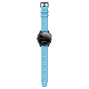 26mm Silicone Strap for Garmin Fenix 7X/6X/5X/5X Plus/3 Watch (Sky Blue) Newly