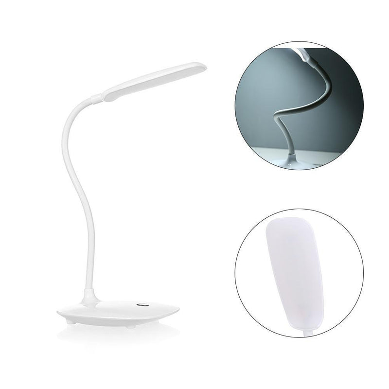 akaddy LED Desk Reading Lamp USB Powered Study Folding Bendable Office