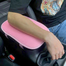 #A Center Console Arm Rest Protection Cushion Dust-proof with Back Elastic Str