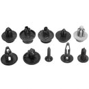 100PCS Trunk Screw Rivets Set Car Bumper Fender For Auto Plastic Sale P5E1 F7T5