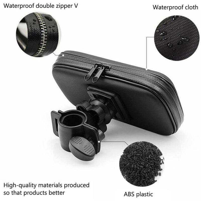 Bicycle Head Tube Handleable Phone Bag Cycling Touch Screen Cell Phone Holders