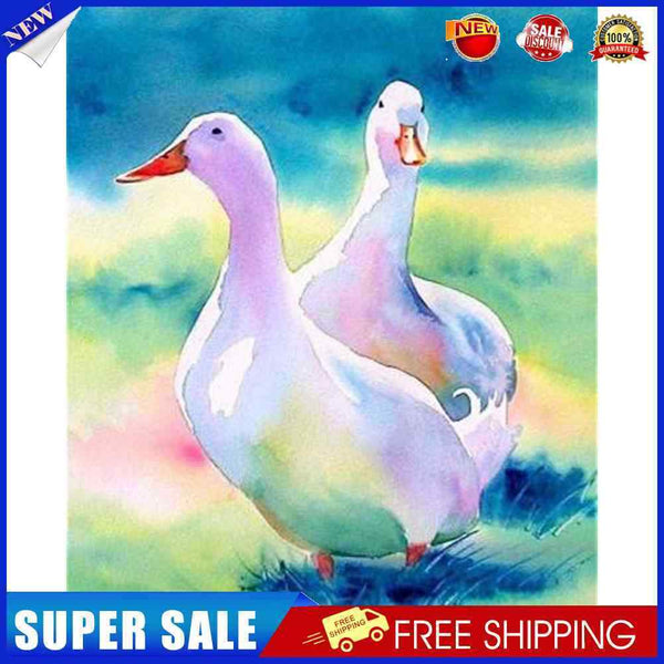 Duck Oil Paint By Numbers Kit DIY Acrylic Painting on Canvas Frameless Art