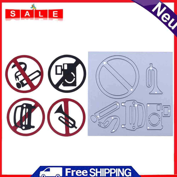Snowvirtuos Mark Group Joint DIY Metal Stencil Scrapbook Embroidery Craft Cut