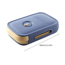 Egg Storage Box Drawer Type Egg Tray Container with Date Reminder (Blue) Newly
