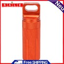 Mini EDC Survive Waterproof Pill Case Box Container Outdoor Hiking Emergency