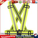 Night Running Reflective Straps Vest Traffic Night Work Security Clothing Newly