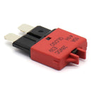 DC32V Manual Reset ATC Circuit Breaker Blade Fuse for Car Boat(10A Red